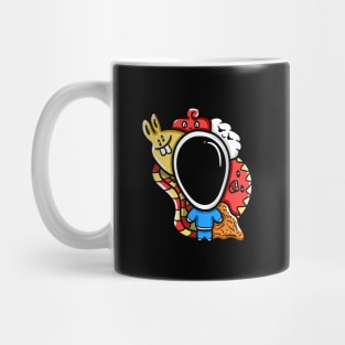 Alien Monster Doodle Mug